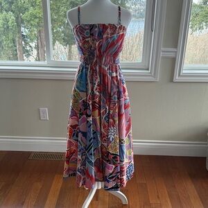 Anthropologie Multicolor Patterned Dress